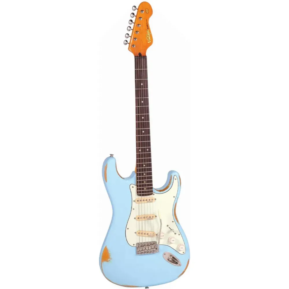 Vintage V6MRLB Distressed Laguna Blue