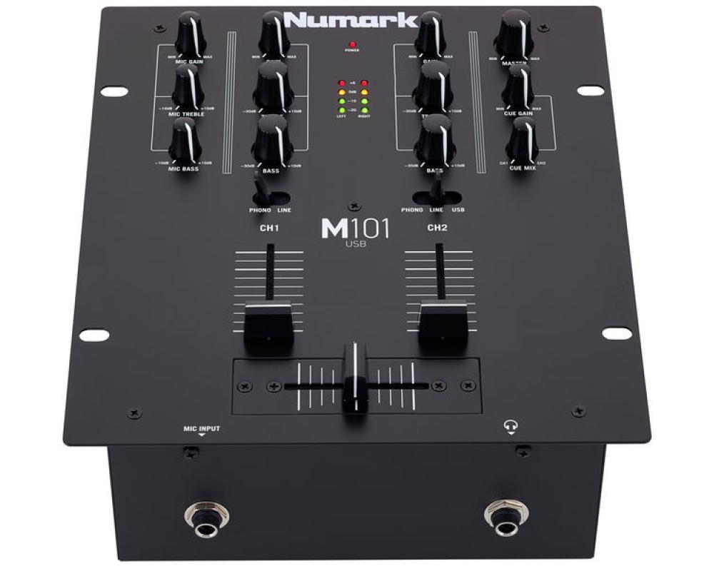 Numark M101 USB Black DJ Mixer
