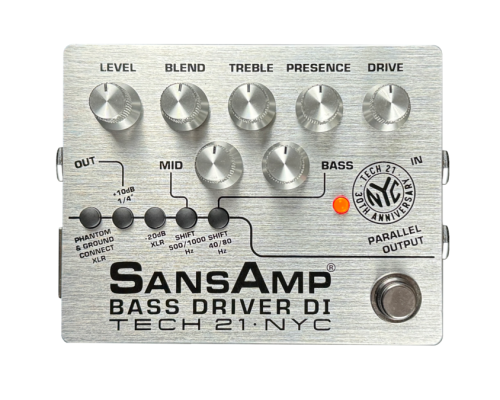 Tech 21 SansAmp Bass Driver DI 30th Anniversary Limited Edition