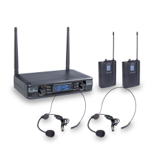 Soundsation WF-U300PP-A1 Sistema s/fios c/2 headsets