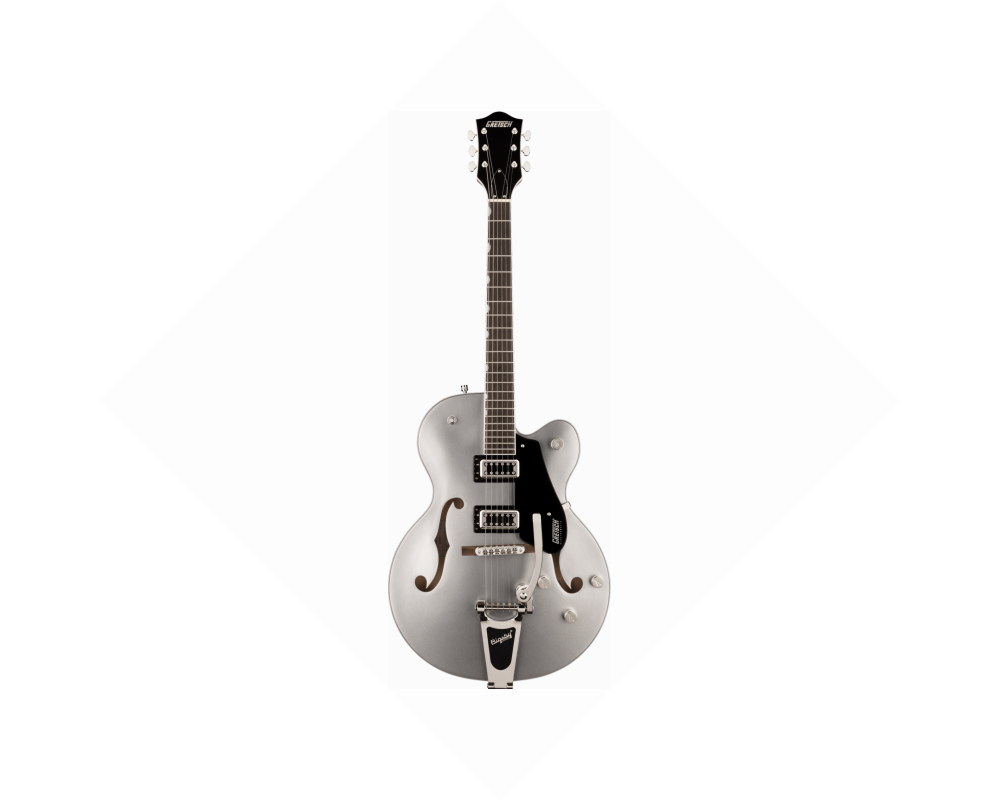 Gretsch G5420T Electromatic CLSC HLW SC with Bigsby -  Airline Silver.