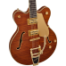 Gretsch Electromatic LTD Flame Okoume Broadkaster DC RW Roundup Orange