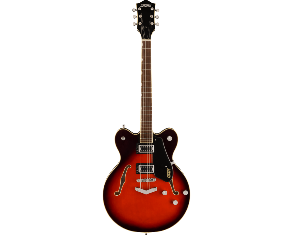 Gretsch G5622 EMTC Center Block Double-Cut with V-Stoptail LF Claret Burst