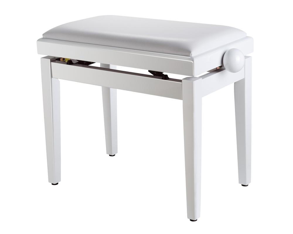 Soundsation SBH100P Banco para Piano Branco