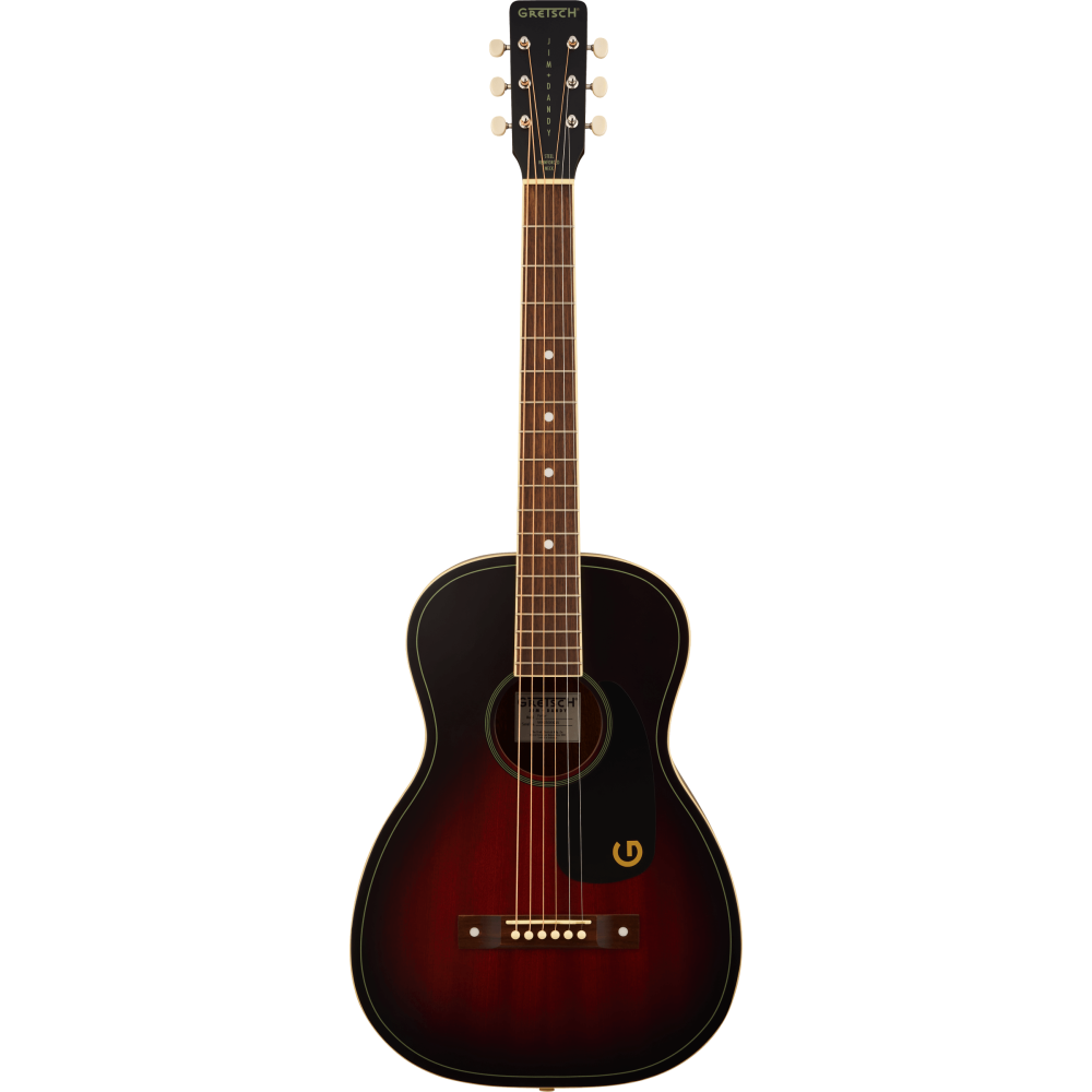 Gretsch Jim Dandy Parlor Walnut Fingerboard, WPG, Deep Cherry Burst