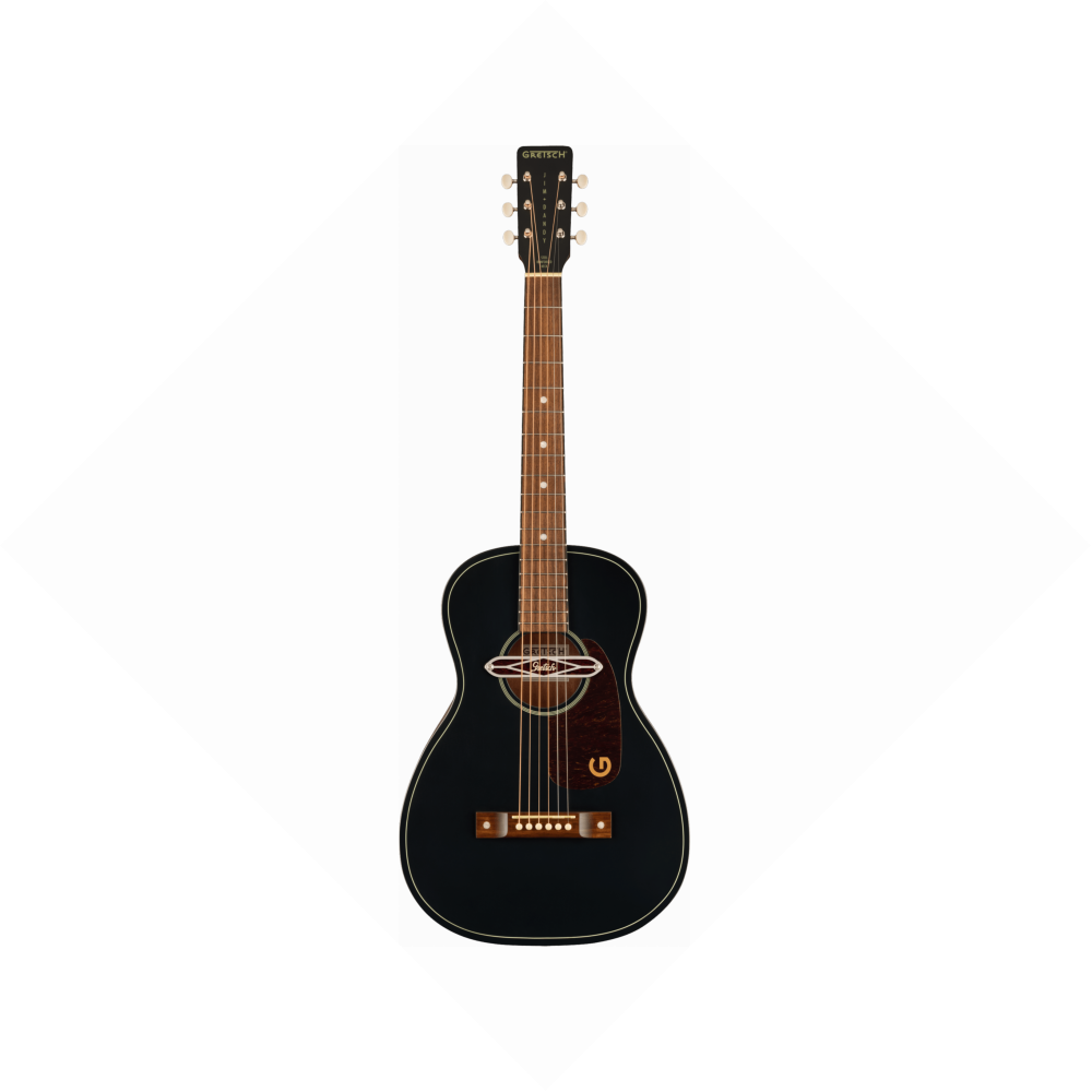 Gretsch Jim Dandy Deltoluxe Parlor TSPG Black TOP