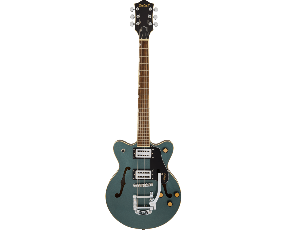 Gretsch G2655T Streamliner CB Jr. DC LF w/ Bigsby Gunmetal