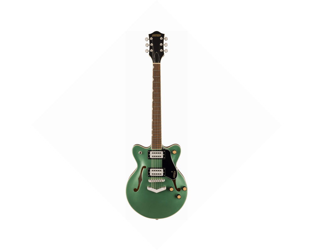 Gretsch G2655 Streamliner CB DC LF Steel Olive