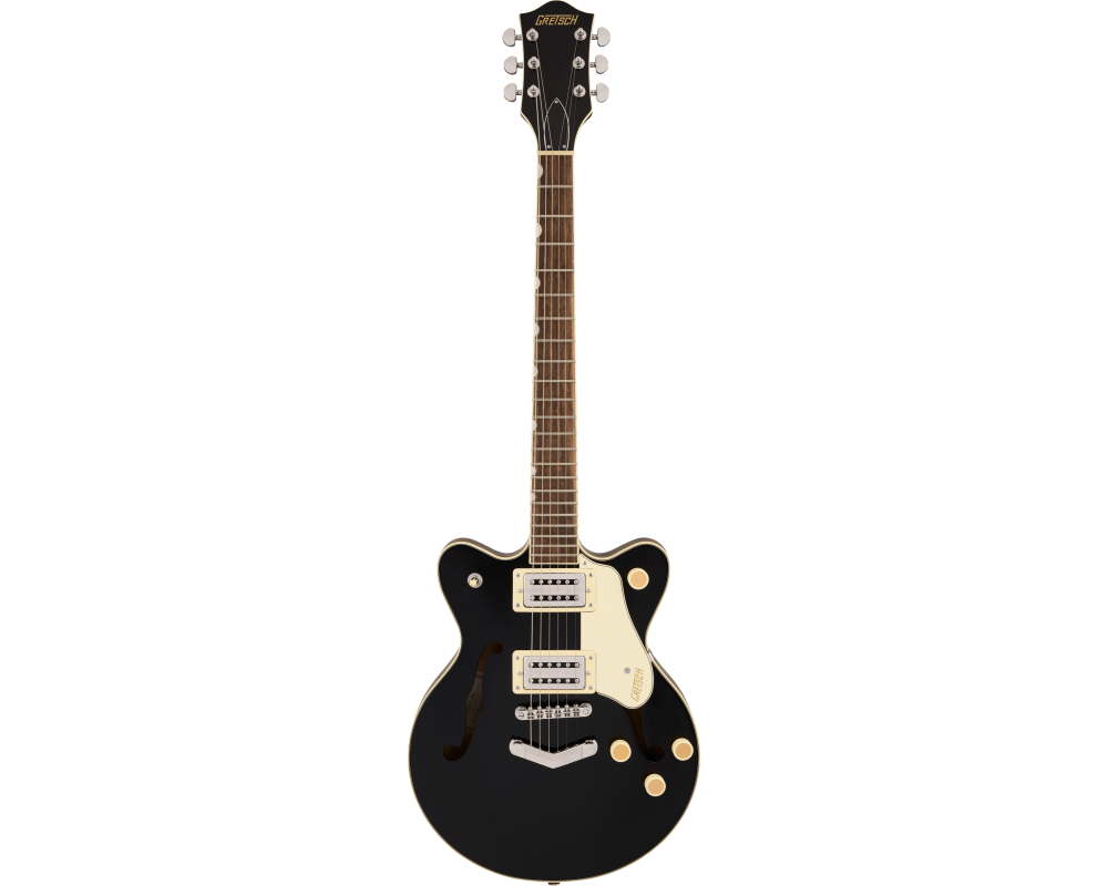 Gretsch G2655 Streamliner CB Jr. Double-Cut with V-Stoptail Black