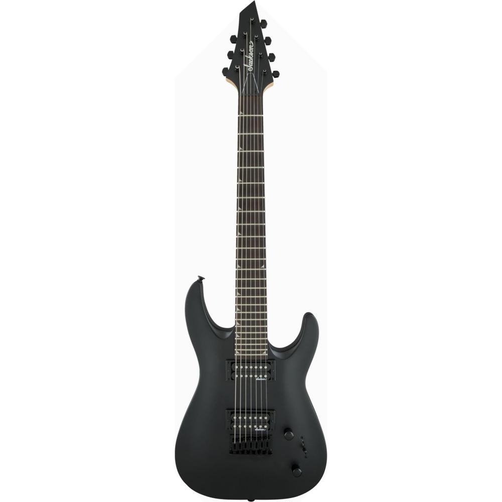 Jackson JS22-7 Dinky Arch Top DKA HT AH Satin Black