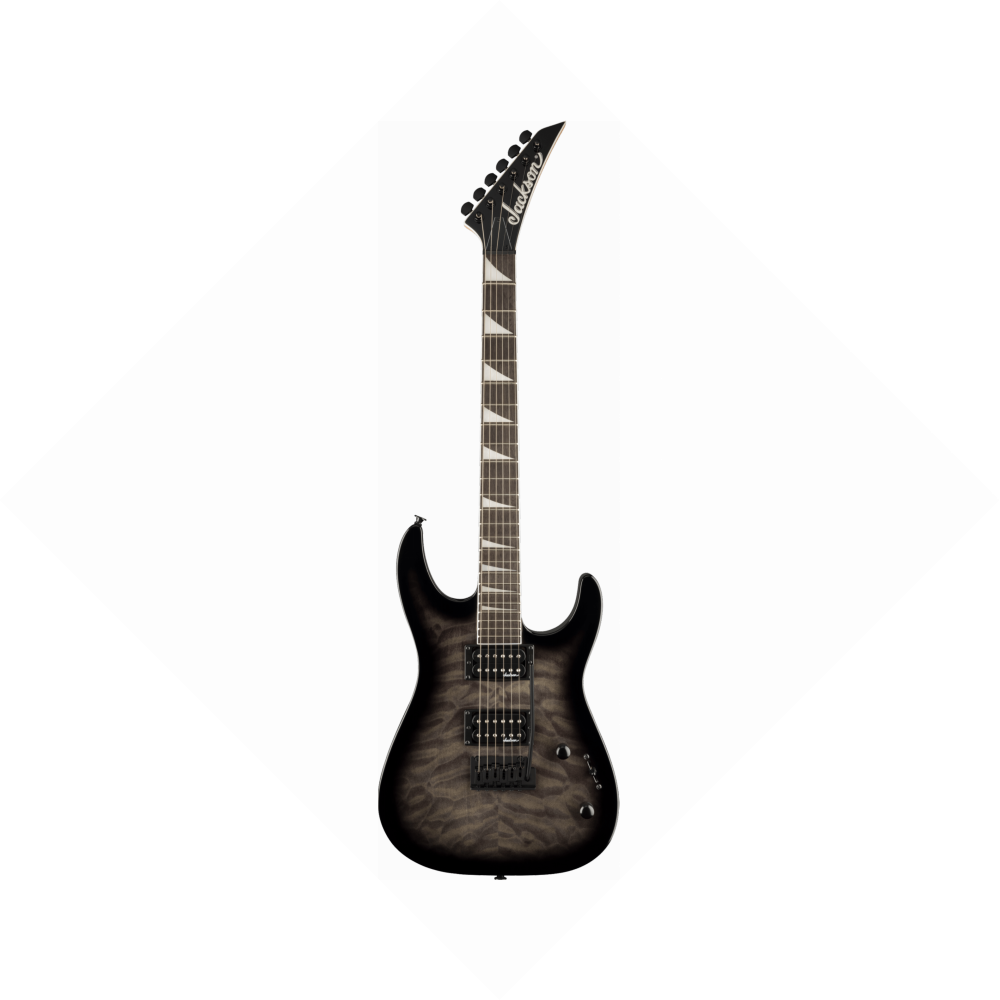 Jackson JS20 Dinky DKQ 2PT AH Transparent Black Burst