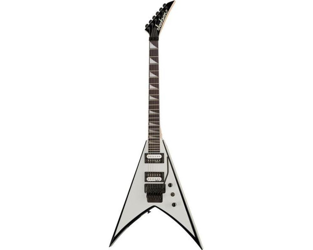 Jackson JS32 King V AH White with Black Bevels