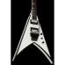 Jackson JS32 King V AH White with Black Bevels