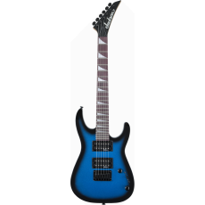 Jackson JS1X Dinky Minion AH Metallic Blue Burst