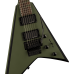 Jackson X Series Rhoads RRX24 Matte Army Drab with Black Bevels