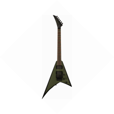 Jackson X Series Rhoads RRX24 Matte Army Drab with Black Bevels