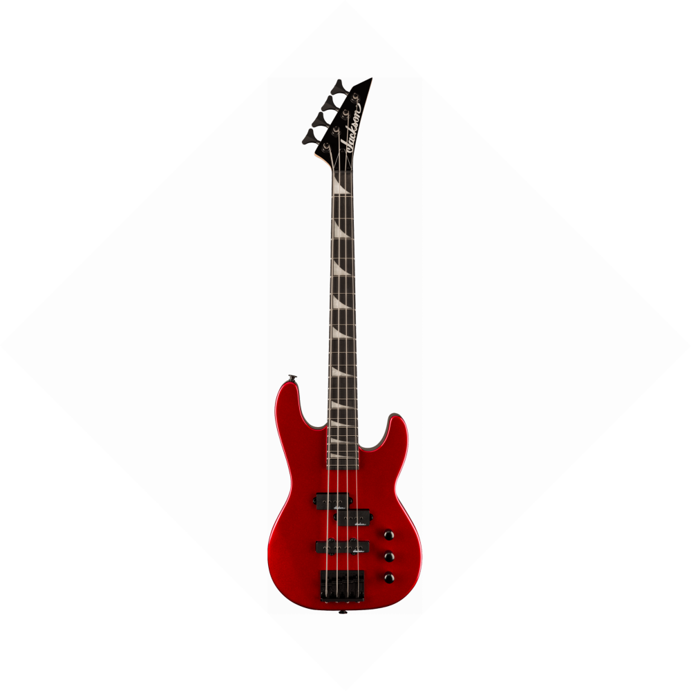 Jackson JS1X Concert Bass Minion AH Metalic Red