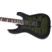 Jackson JS32Q Dinky Arch Top DKA HT AH Transparent Green Burst