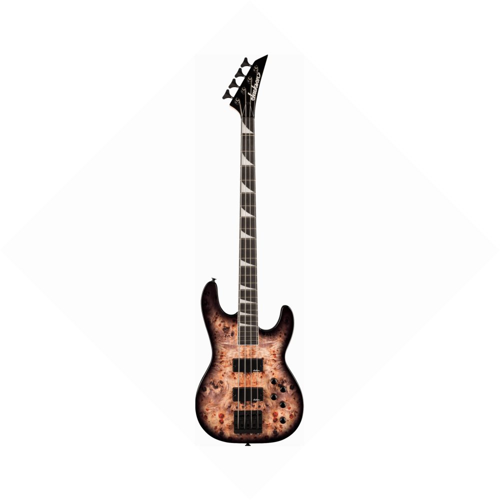 Jackson JS3P Concert Bass AH Transparent Black Burst