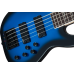 Jackson JS Series Concert Bass JS3V Metallic Blue Burst