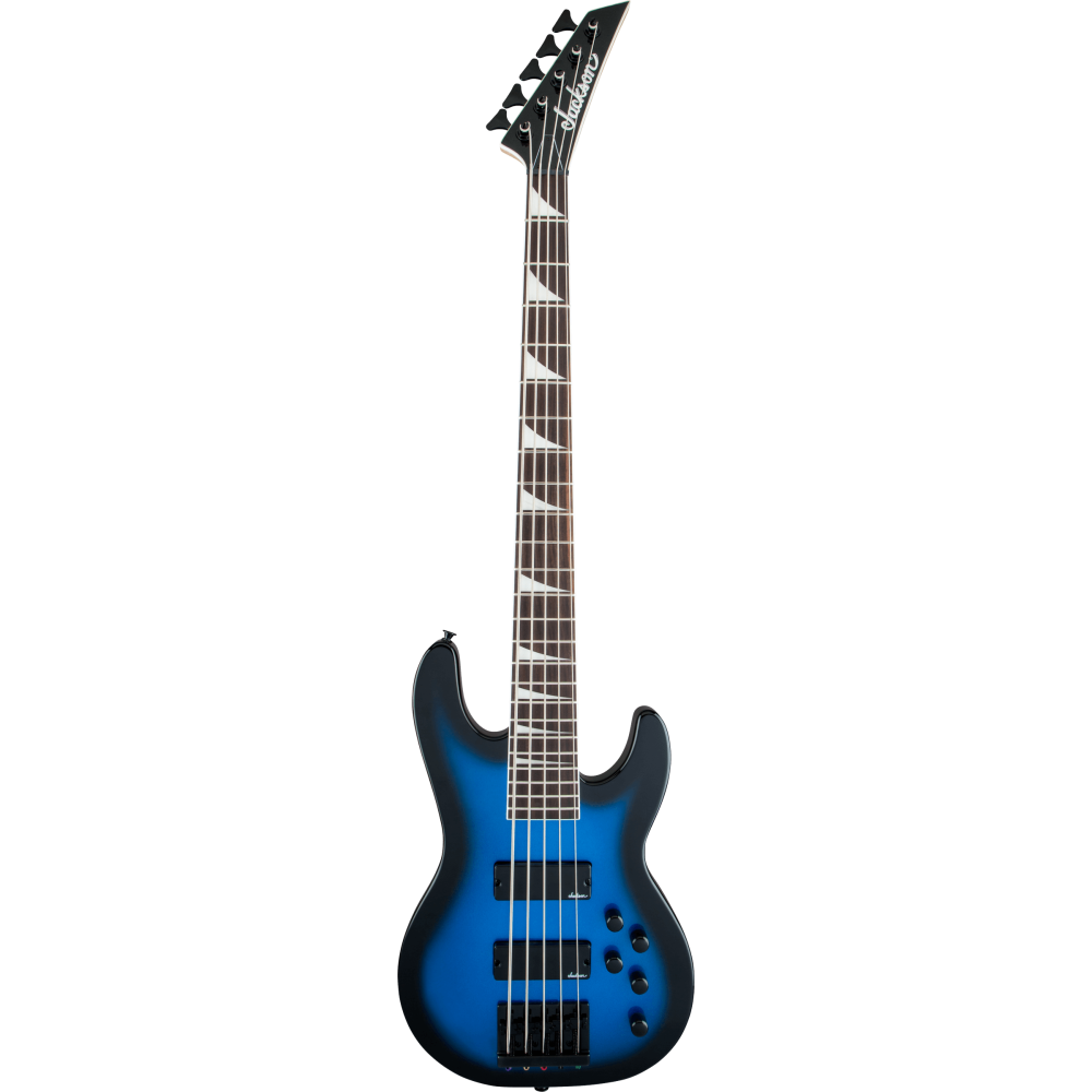 Jackson JS Series Concert Bass JS3V Metallic Blue Burst