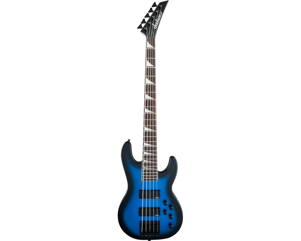 Jackson JS Series Concert Bass JS3V Metallic Blue Burst