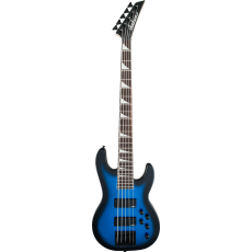 Jackson JS Series Concert Bass JS3V Metallic Blue Burst