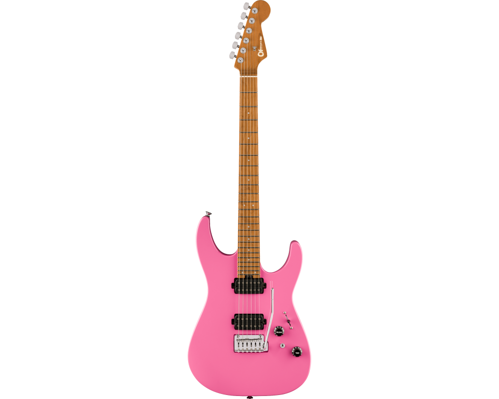 Charvel Pro-Mod DK24 HH 2PT CM Bubblegum Pink