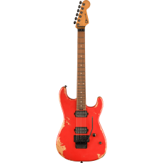 Charvel Pro-Mod Relic San Dimas Style 1 HH FR PF, Weathered Orange