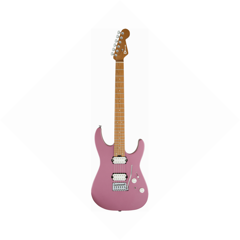 Charvel Pro-Mod DK24 HH 2PT CM Satin Burgundy Mist.