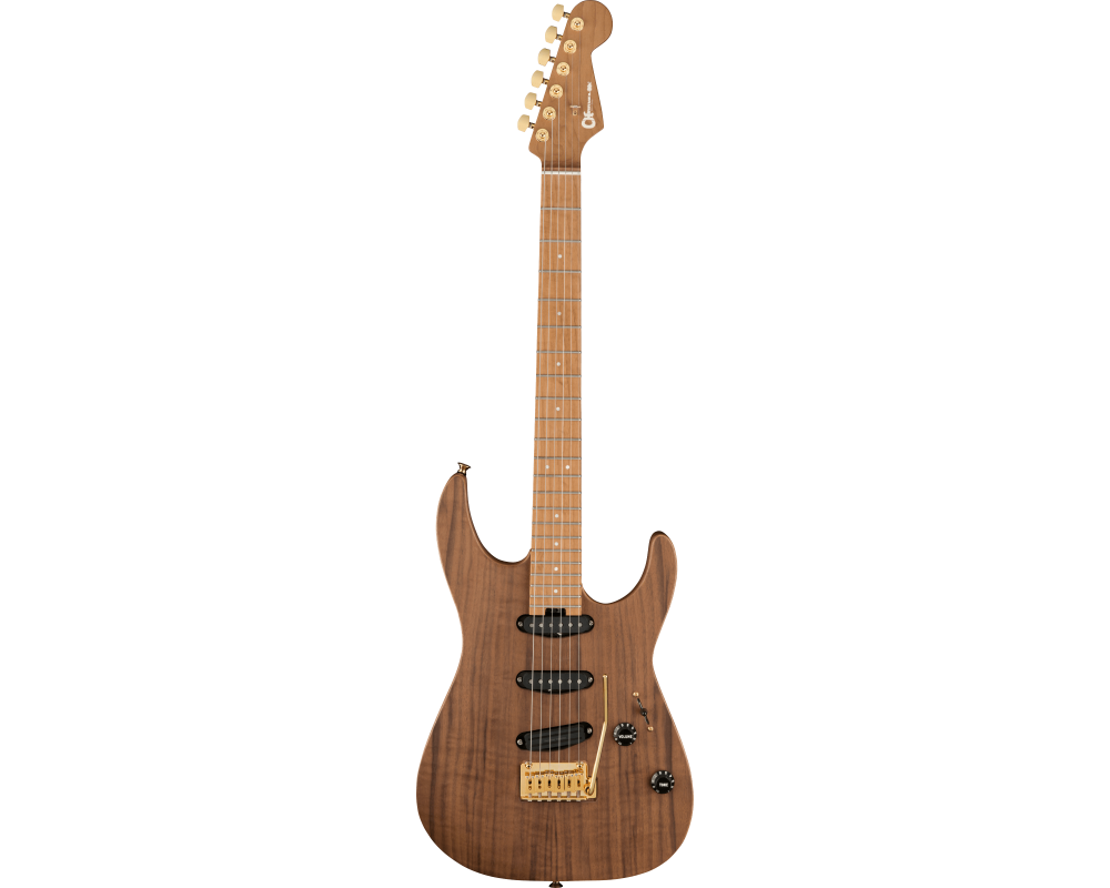 Charvel Pro-Mod DK22 SSS 2PT CM Mahogany with Walnut Natural