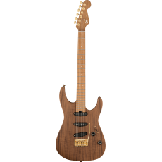 Charvel Pro-Mod DK22 SSS 2PT CM Mahogany with Walnut Natural