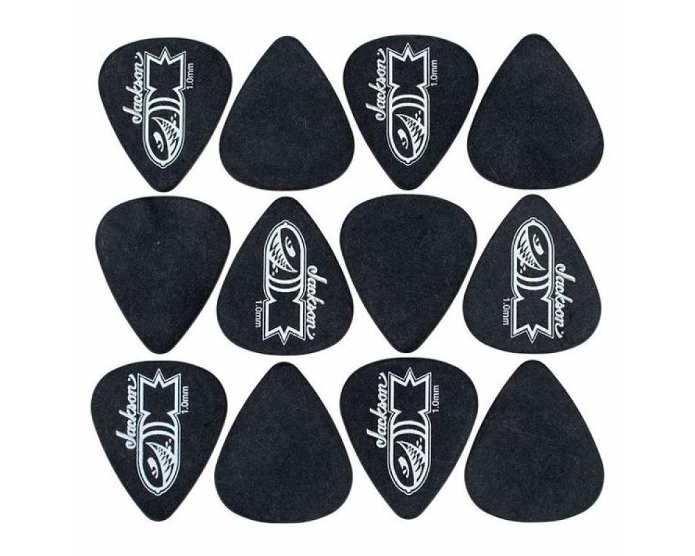 Jackson 351 Bomb Picks, Black, Heavy 1mm