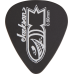 Jackson 451 Skull Picks, Black, Thin/Med .60mm (12 uds.)