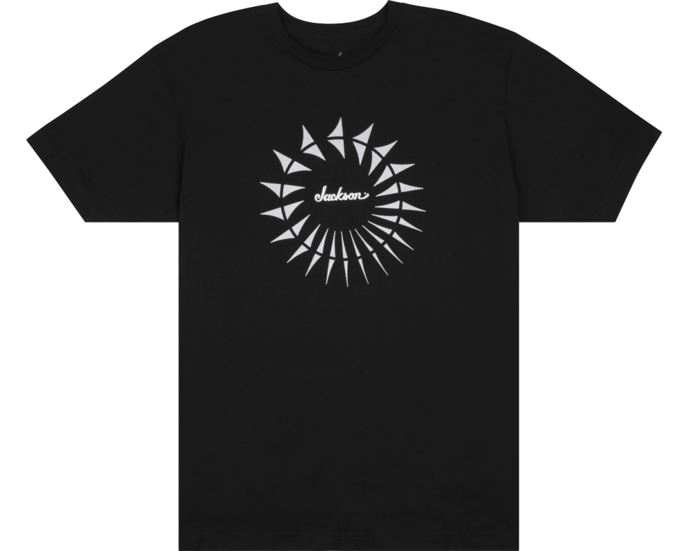 Jackson Circle Shark Fin T-Shirt, Black, XL