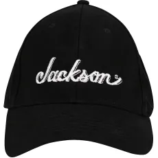 Jackson Logo Flexfit Hat, Black, S/M