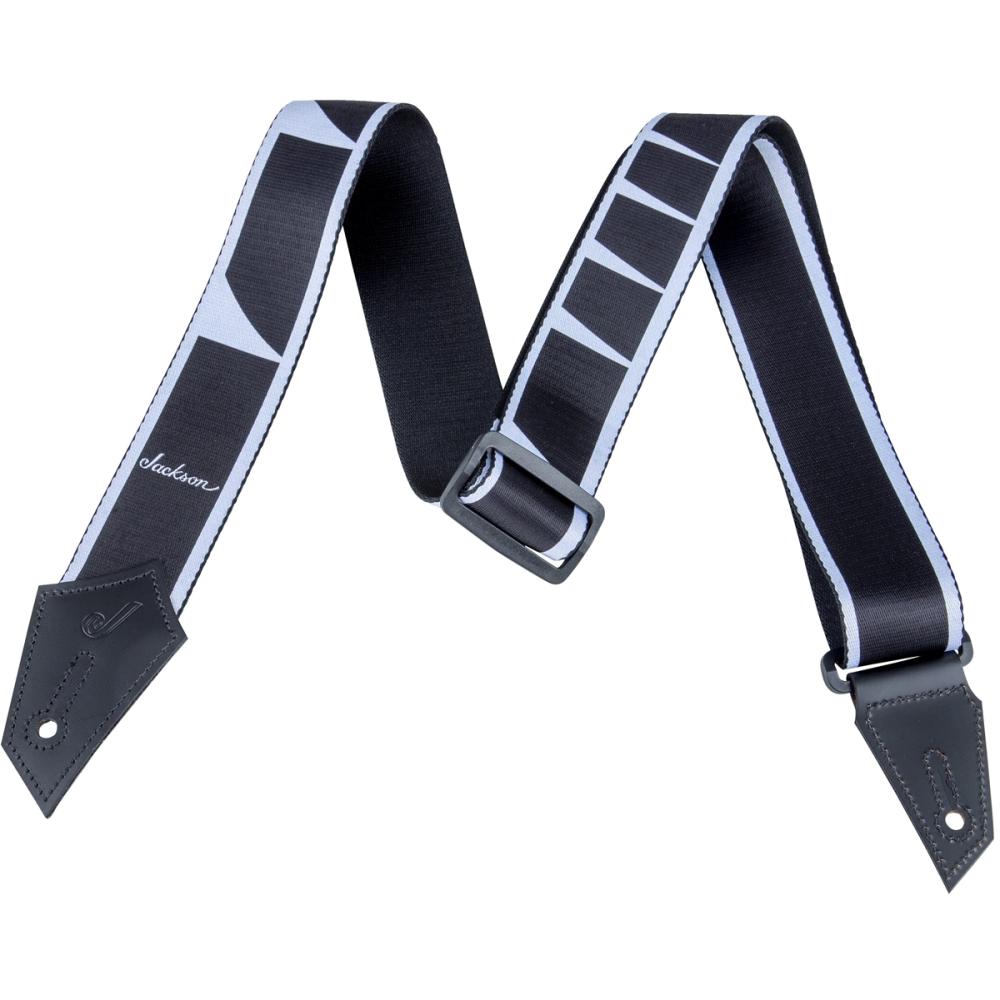 Jackson Sharkfin Inlay Pattern, Black/White