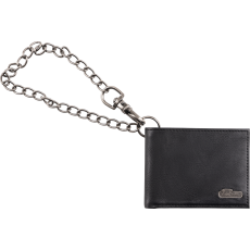 Jackson Leather Wallet with Chain