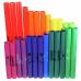 Boomwhackers BW SET 01 - Moove and Groove 25 Tubes / 8 Octavator Caps with Bag