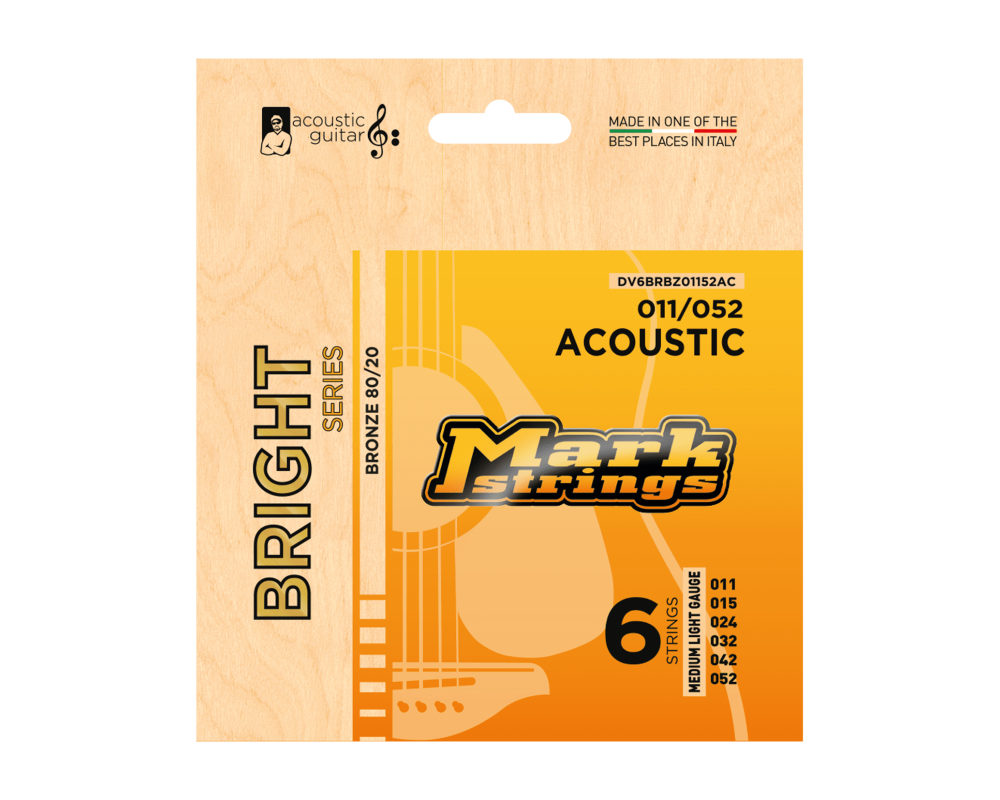 Markbass Bright 011-052 Bronze 80/20 Acoustic Guitar