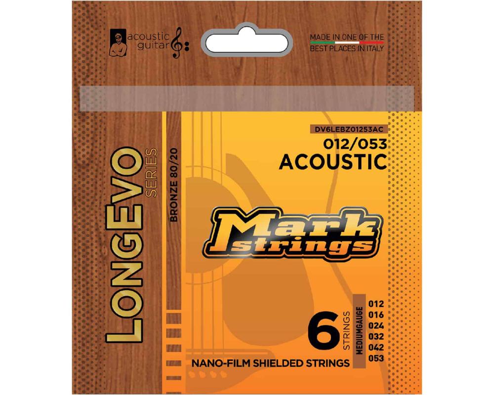 Markbass Longevo 012-053 Bronze 80/20 Acoustic Guitar