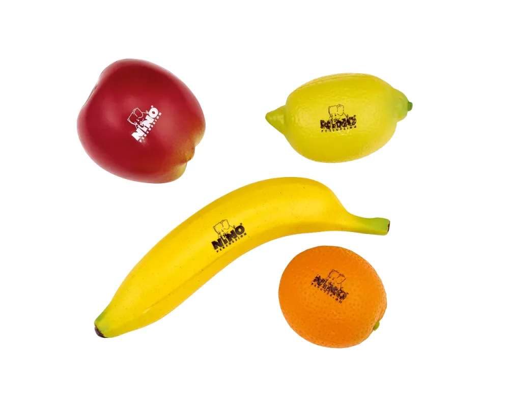 Nino Percussion NINOSET100 Fruit Shaker Assortment