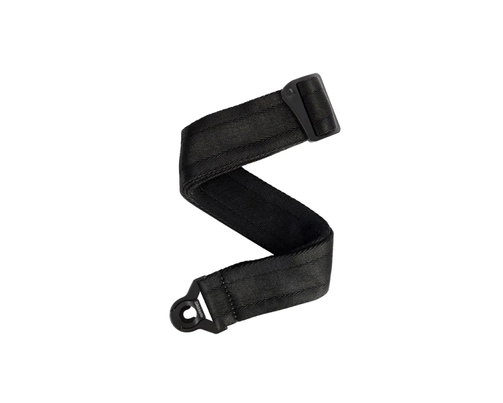 Daddario 50BAL00 Auto Lock Guitar Strap, Black