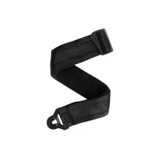 Daddario 50BAL00 Auto Lock Guitar Strap, Black