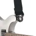 Daddario 50BAL05 - Auto Lock Locking Guitar Strap, Skater Black