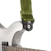 Daddario 50BAL08 - Auto Lock Locking Guitar Strap, Moss