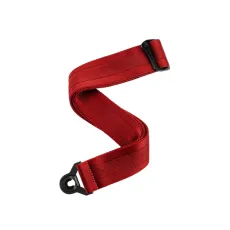 Daddario 50BAL11 - Auto Lock Locking Guitar Strap, Blood Red