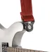 Daddario 50BAL11 - Auto Lock Locking Guitar Strap, Blood Red