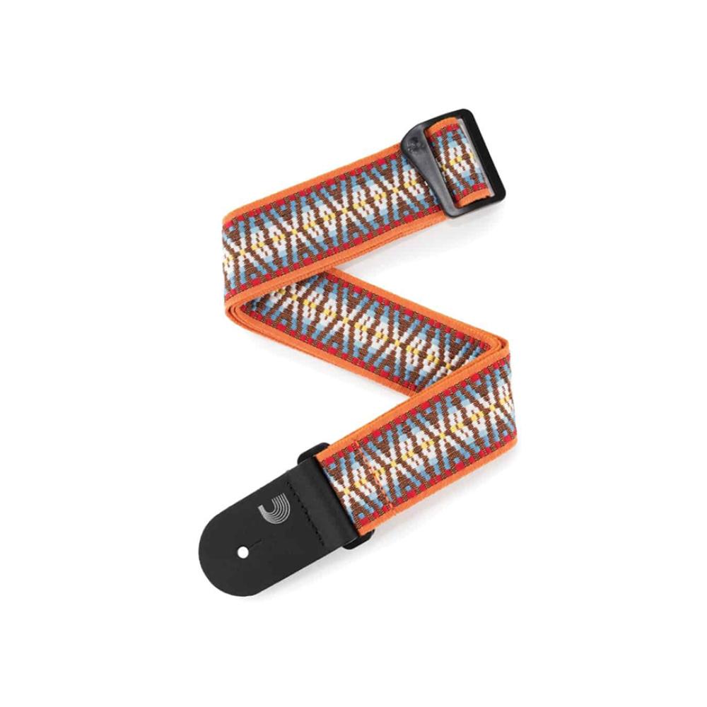 Daddario 50G08 Woven Guitar Strap, Sunrise Hootenanny