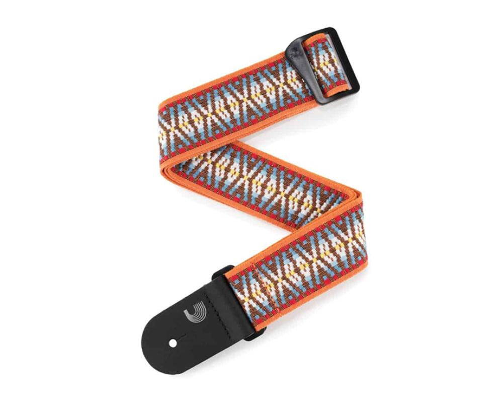 Daddario 50G08 Woven Guitar Strap, Sunrise Hootenanny
